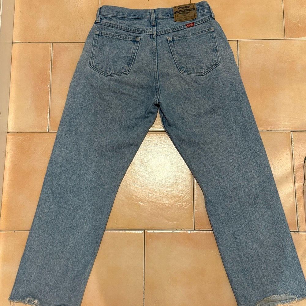 Wrangler Light Blue Straight Jeans